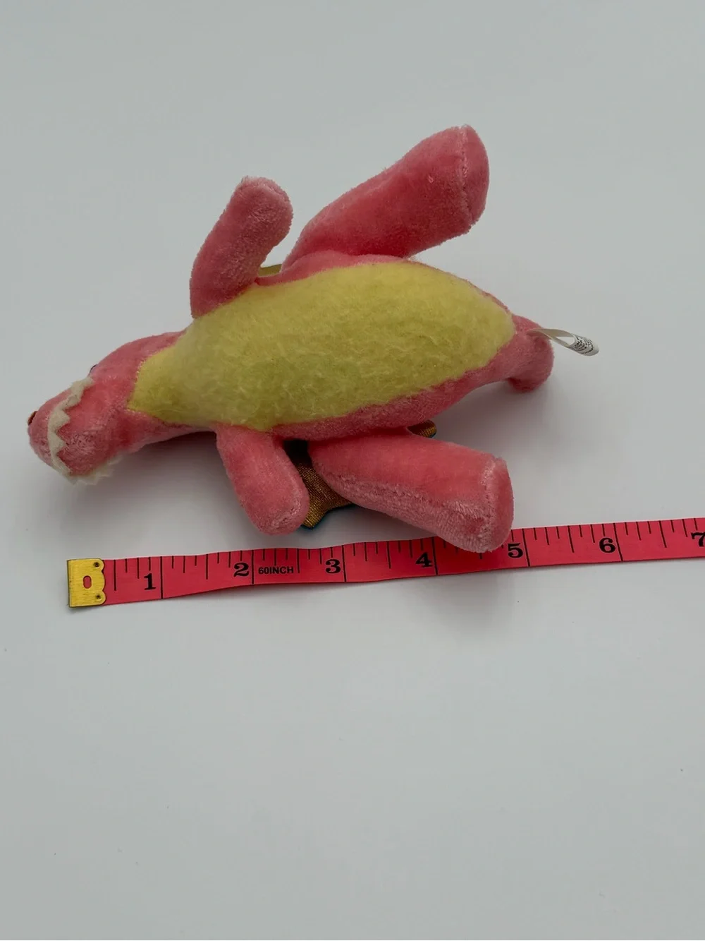 Vintage 1986 Tara Toys Kuddlee Baby Saurus Dinosaur Plush